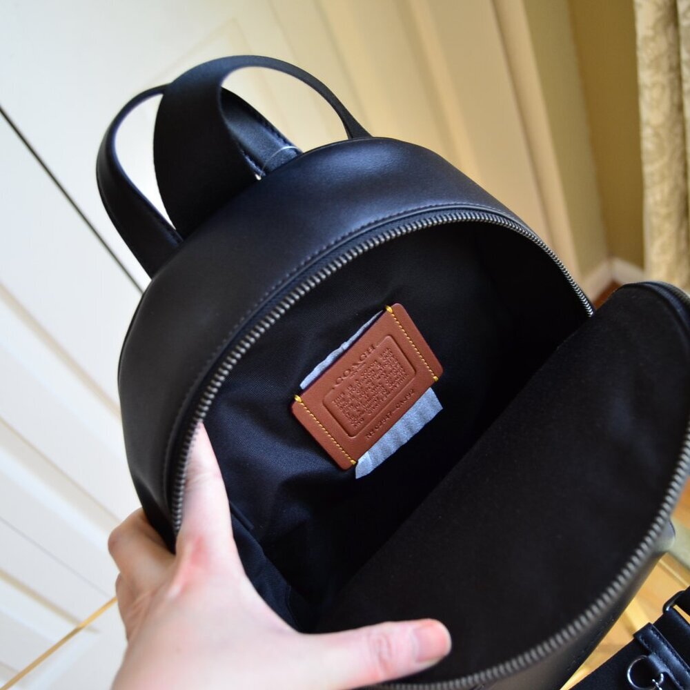 Coach  CAJ92 Turnlock Sling Pack In Signature Canvas - Picture 13 of 16